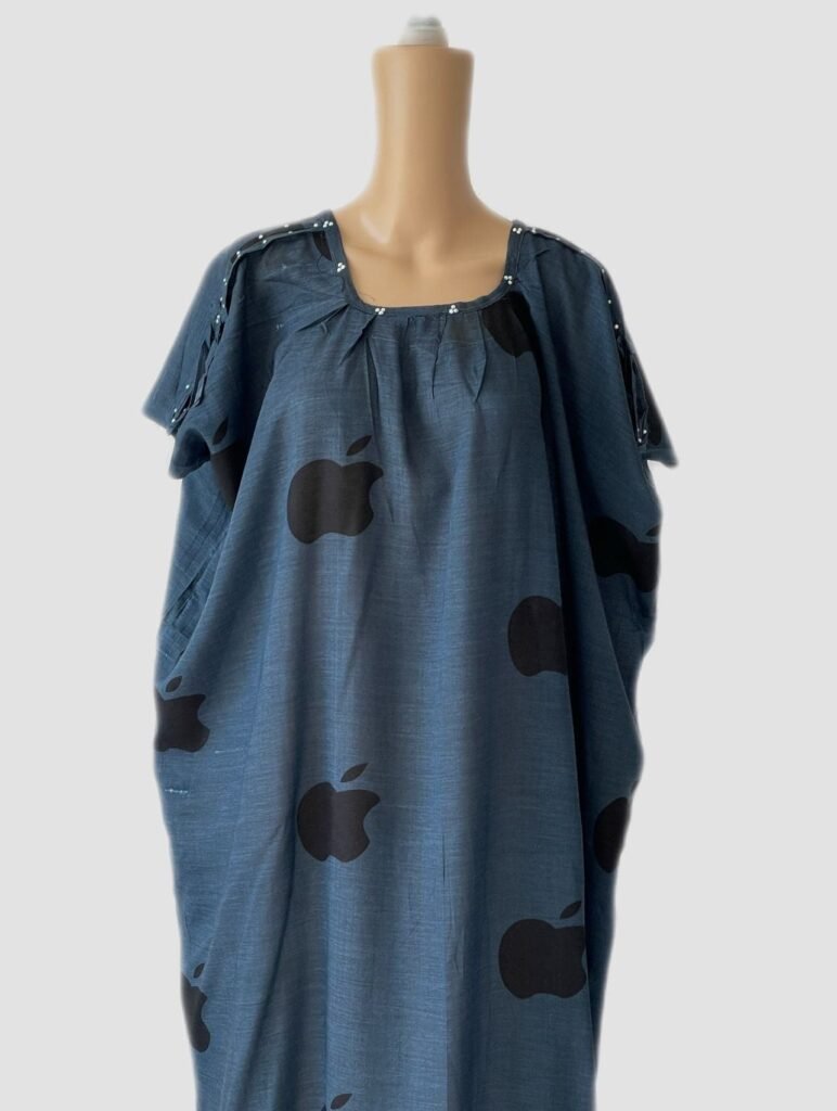 Dark blue apple