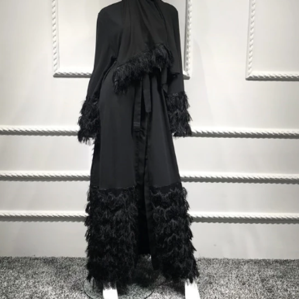 Amineeta open abaya